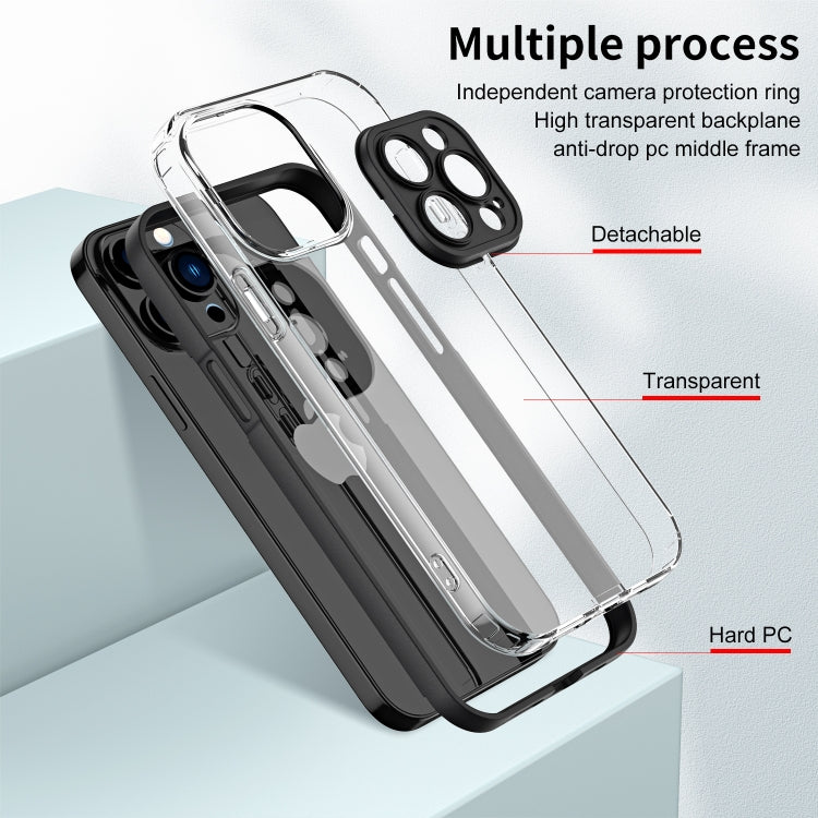 FRAME Zadný kryt pre Apple iPhone 15 Pro Max - čierny