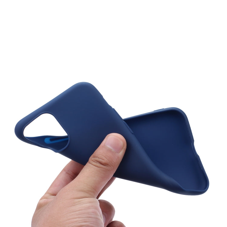 MATT Silikónový obal pre Apple iPhone 15 Pro Max - modrý