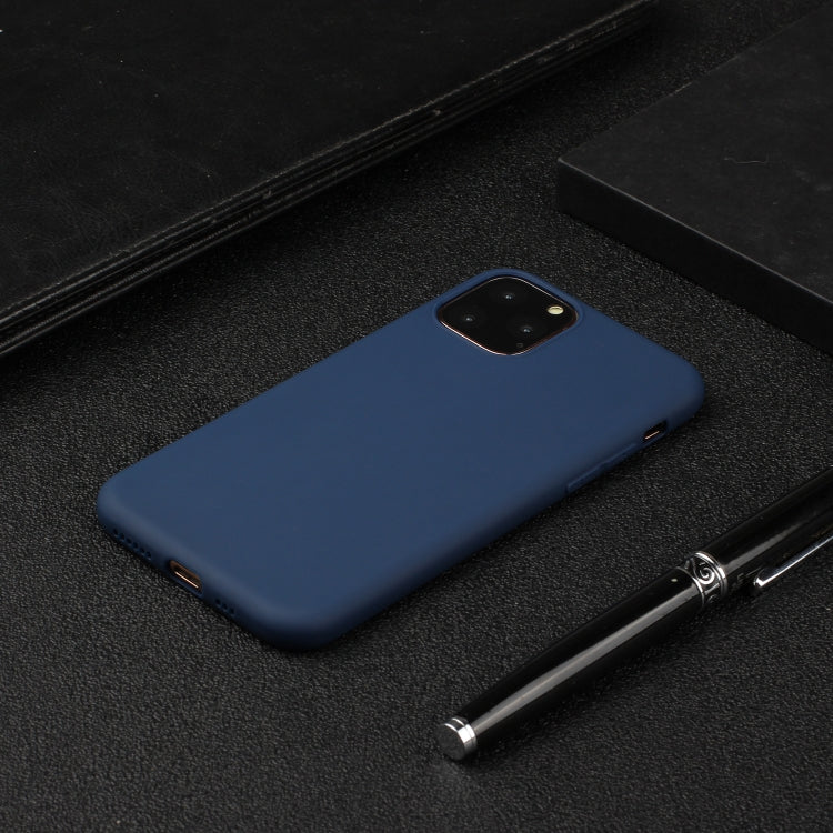 MATT Silikónový obal pre Apple iPhone 15 Pro Max - modrý
