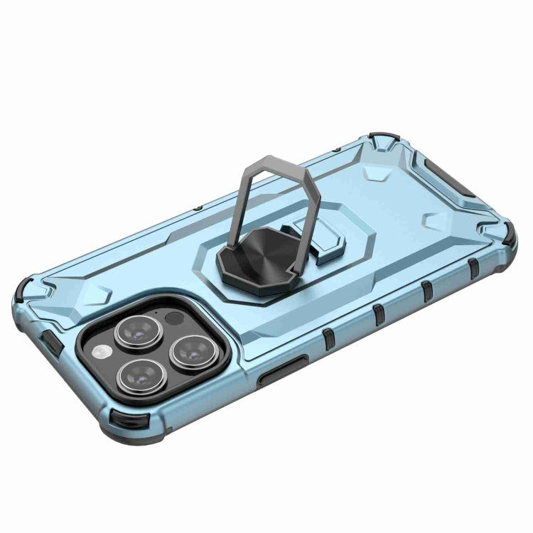 RING ARMOR Tvrdený kryt pre Apple iPhone 15 Pro - sivý