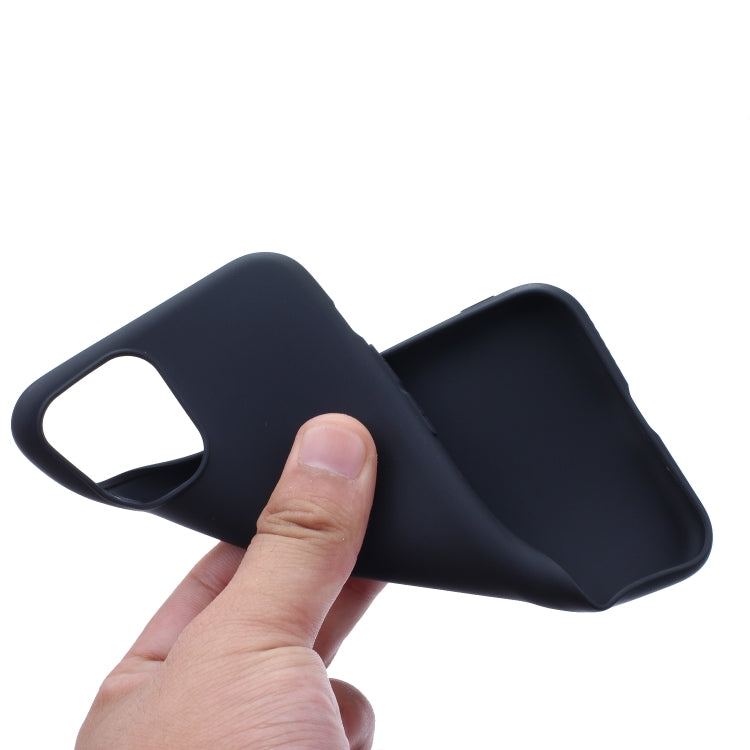 MATT Silikónový obal pre Apple iPhone 15 Pro - čierny