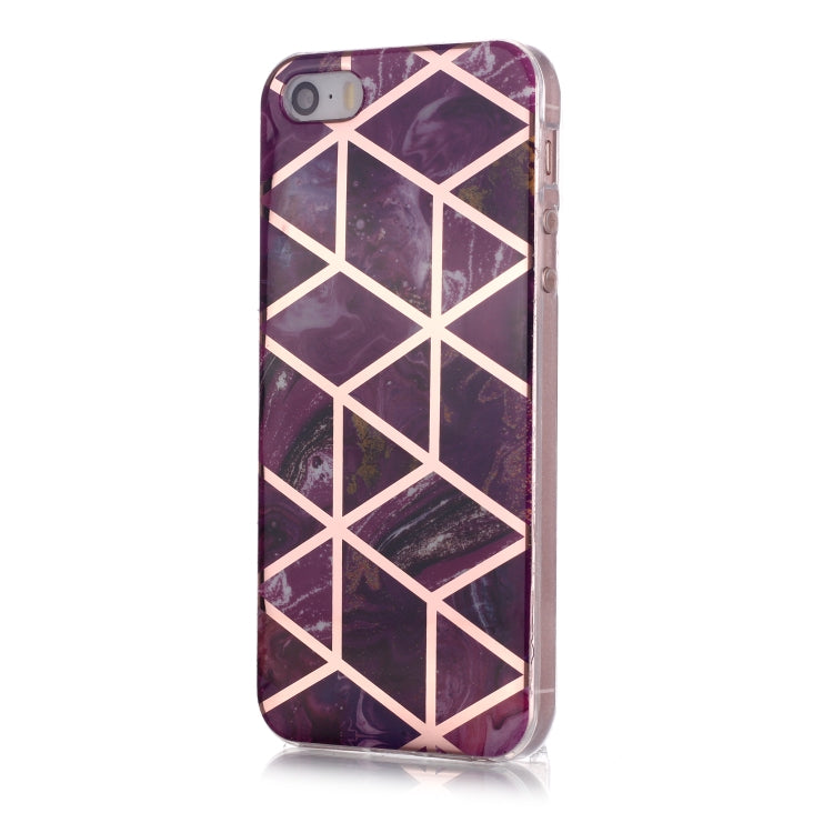 MARBLE Zadný kryt pre Apple iPhone 5 / 5S / SE - ružový