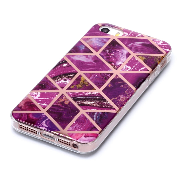 MARBLE Zadný kryt pre Apple iPhone 5 / 5S / SE - ružový