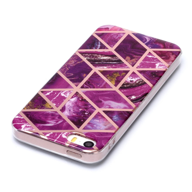 MARBLE Zadný kryt pre Apple iPhone 5 / 5S / SE - ružový