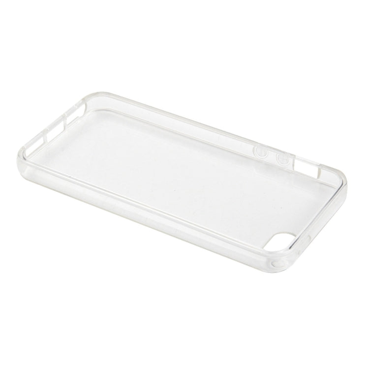 TRANSPARENTNÝ Silikónový obal pre Apple iPhone 5 / 5S / SE - priesvitný