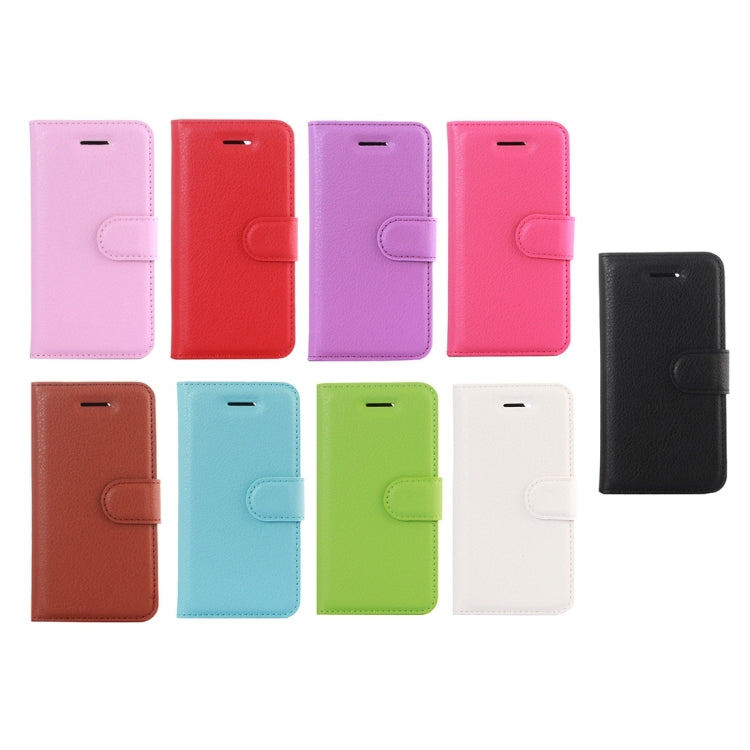 SOLID Knižkové puzdro pre Apple iPhone 5 / 5S / SE - čierne