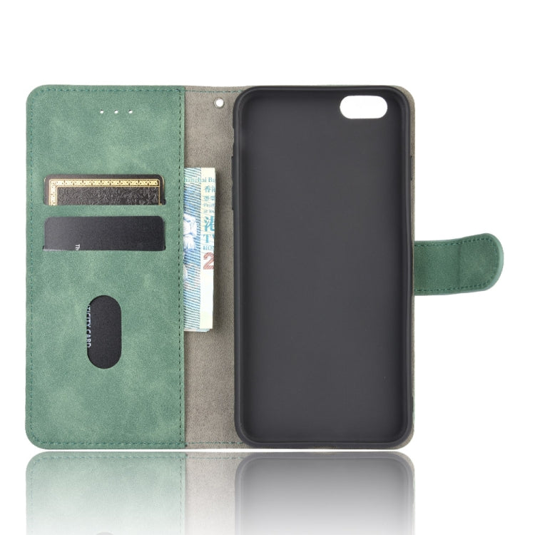 SOLID Knižkové puzdro pre Apple iPhone 6 Plus / 6s Plus - zelené