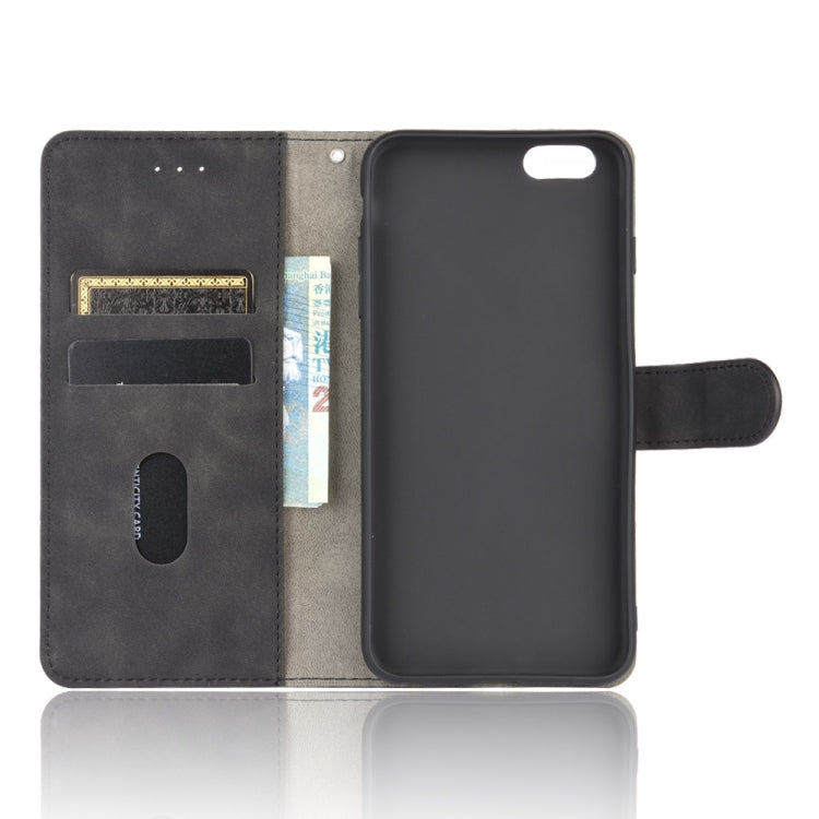 SOLID Knižkové puzdro pre Apple iPhone 6 Plus / 6s Plus - čierne