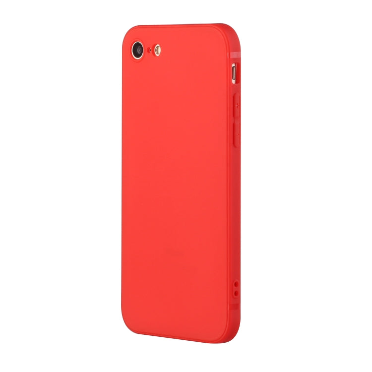 MATT Silikónový obal pre Apple iPhone 6 / iPhone 6S - červený