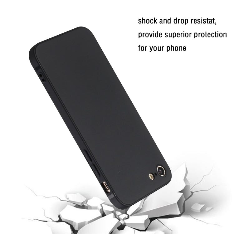 MATT Silikónový obal pre Apple iPhone 6 / iPhone 6S - čierny
