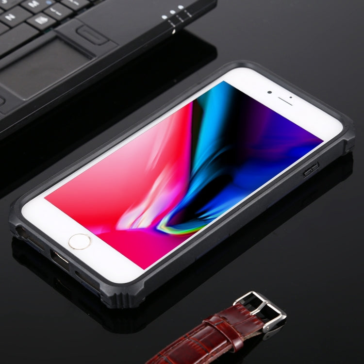 HOLDER ARMOR Tvrdený kryt pre Apple iPhone 7 Plus / iPhone 8 Plus - modrý