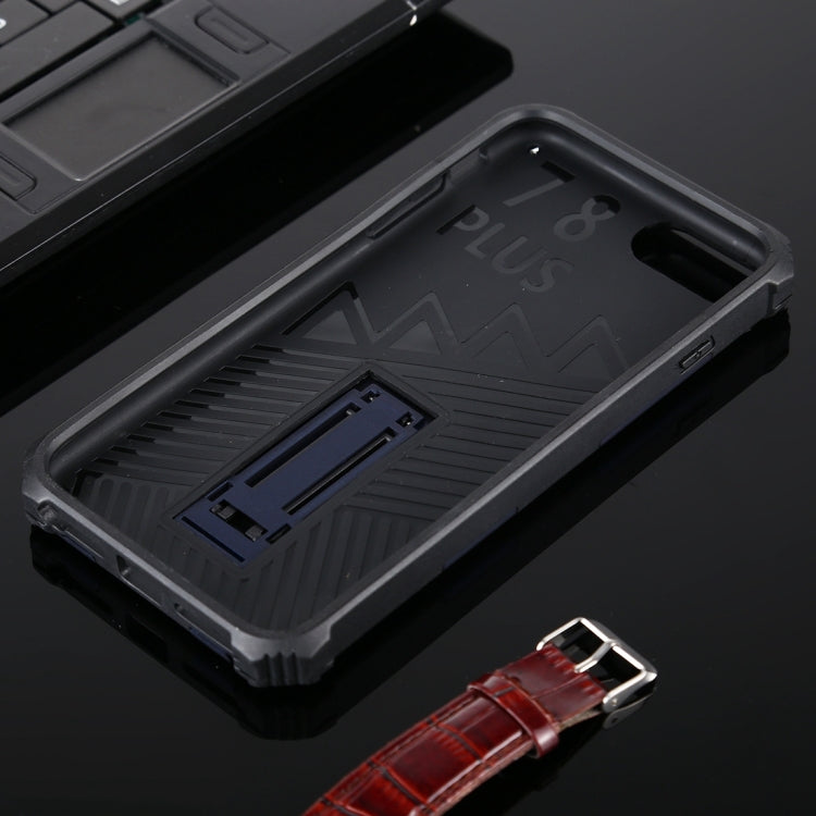 HOLDER ARMOR Tvrdený kryt pre Apple iPhone 7 Plus / iPhone 8 Plus - modrý