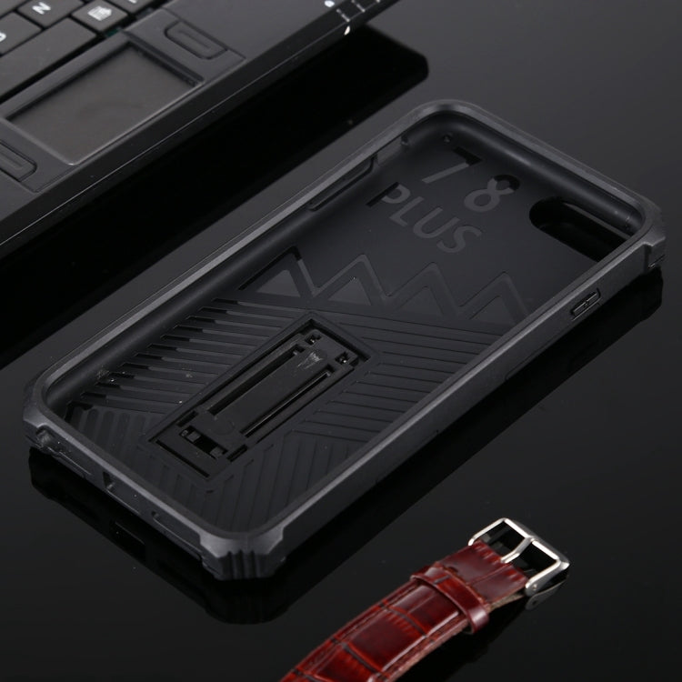 HOLDER ARMOR Tvrdený kryt pre Apple iPhone 7 Plus / iPhone 8 Plus - čierny