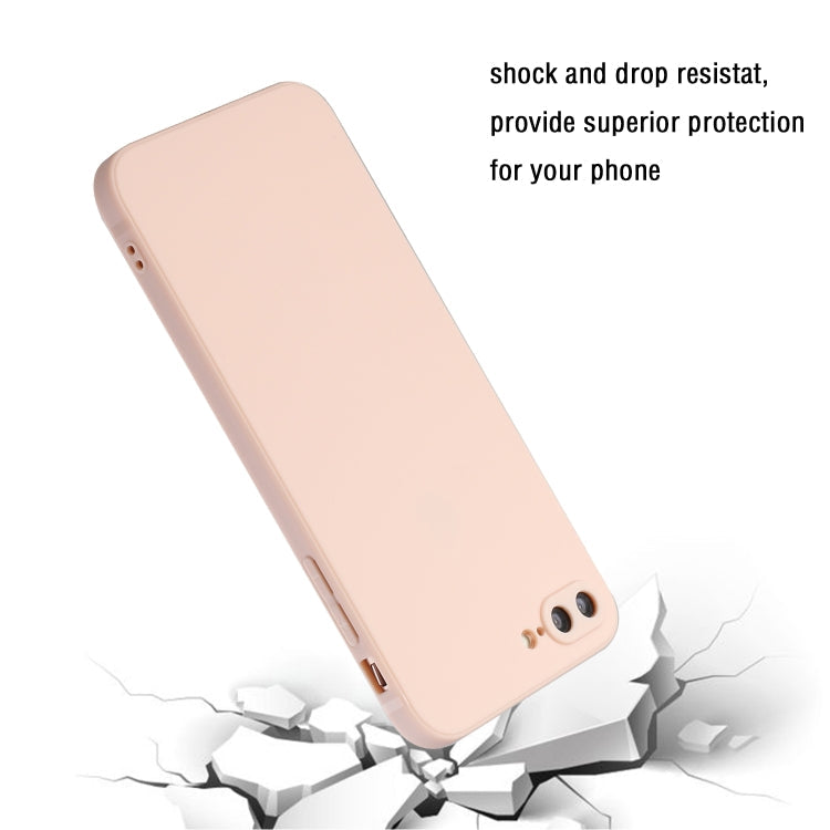 MATT Silikónový obal pre Apple iPhone 7 Plus / iPhone 8 Plus - ružový