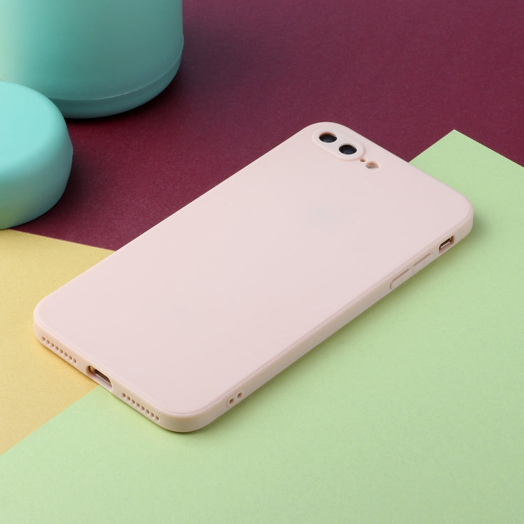 MATT Silikónový obal pre Apple iPhone 7 Plus / iPhone 8 Plus - ružový