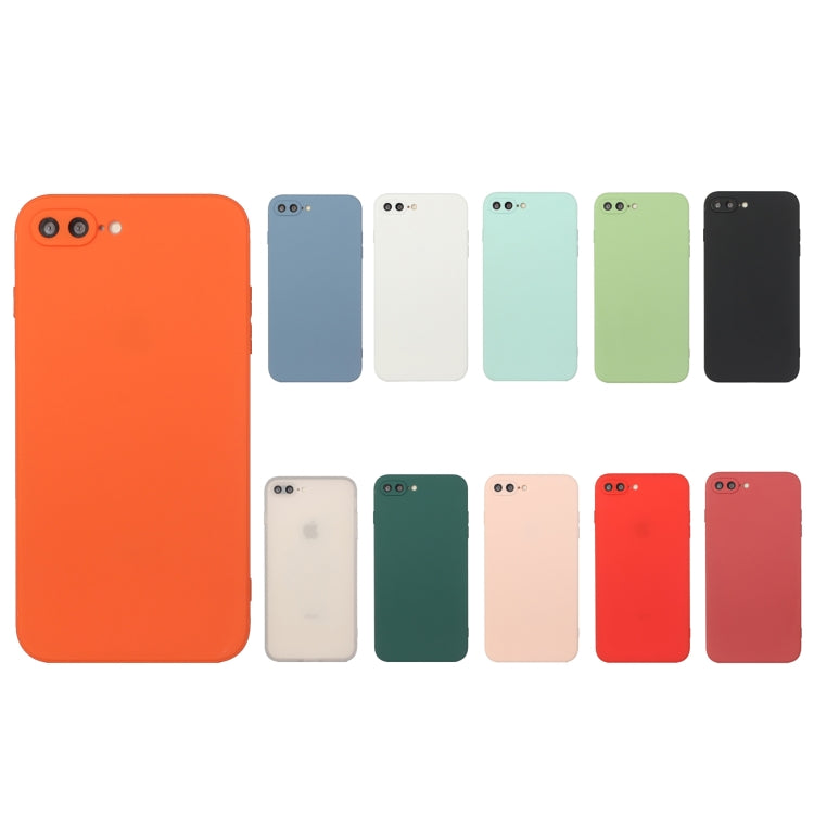 MATT Silikónový obal pre Apple iPhone 7 Plus / iPhone 8 Plus - svetlo modrý