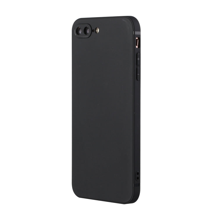 MATT Silikónový obal pre Apple iPhone 7 Plus / iPhone 8 Plus - čierny