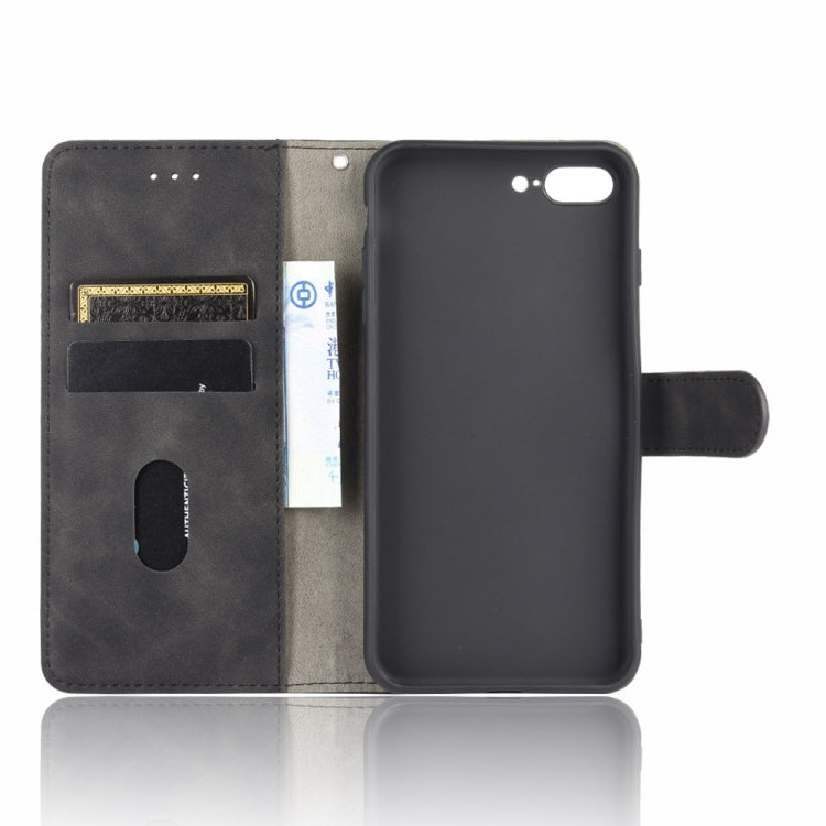 SOLID Knižkové puzdro pre Apple iPhone 7 / iPhone 8 / iPhone SE 2022 / 2020 - čierne