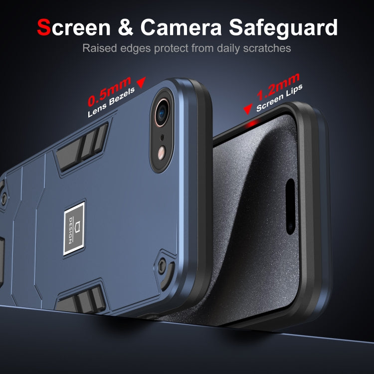 HOLDER ARMOR Tvrdený kryt pre Apple iPhone 7 / iPhone 8 / iPhone SE 2022 / 2020 - modrý
