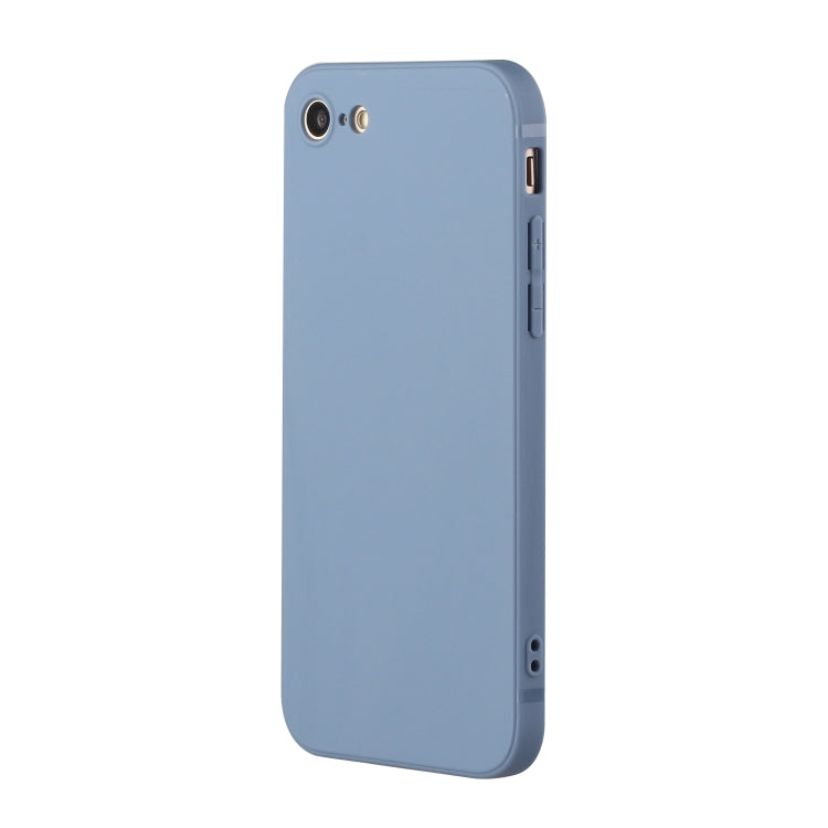 MATT Silikónový obal pre Apple iPhone 7 / iPhone 8 / iPhone SE 2022 / 2020 - svetlo modrý