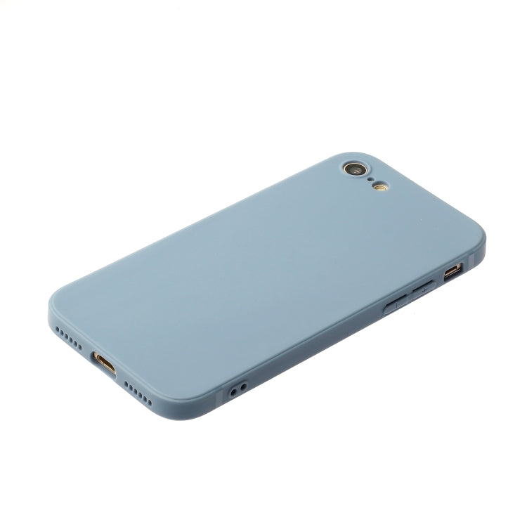 MATT Silikónový obal pre Apple iPhone 7 / iPhone 8 / iPhone SE 2022 / 2020 - svetlo modrý