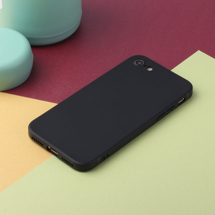 MATT Silikónový obal pre Apple iPhone 7 / iPhone 8 / iPhone SE 2022 / 2020 - čierny
