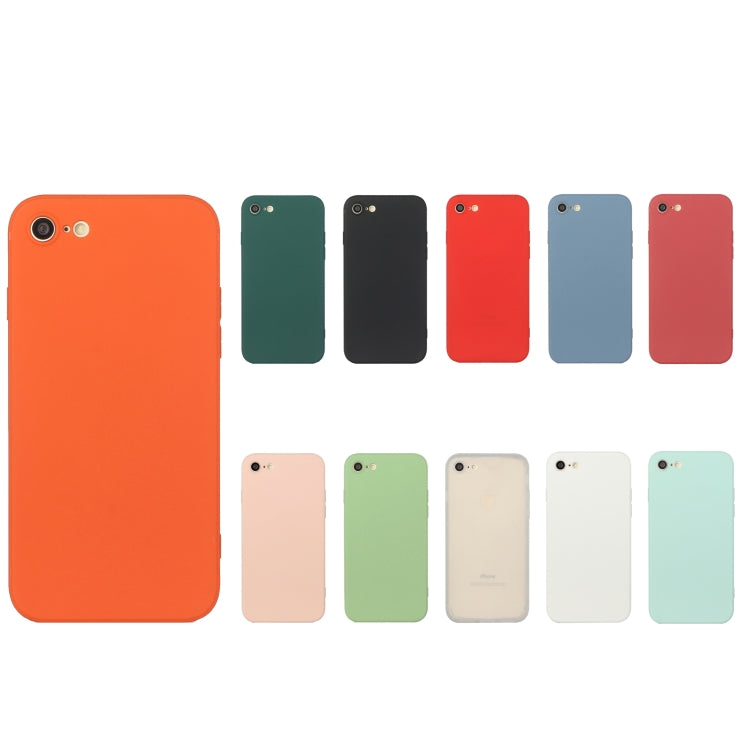 MATT Silikónový obal pre Apple iPhone 7 / iPhone 8 / iPhone SE 2022 / 2020 - čierny