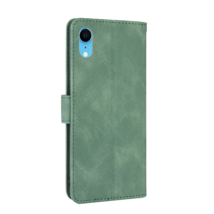 SOLID Knižkové puzdro pre Apple iPhone XR - zelené