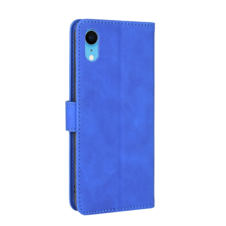 SOLID Knižkové puzdro pre Apple iPhone XR - modré