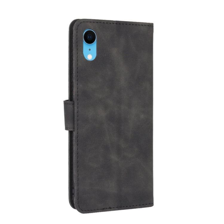 SOLID Knižkové puzdro pre Apple iPhone XR - čierne