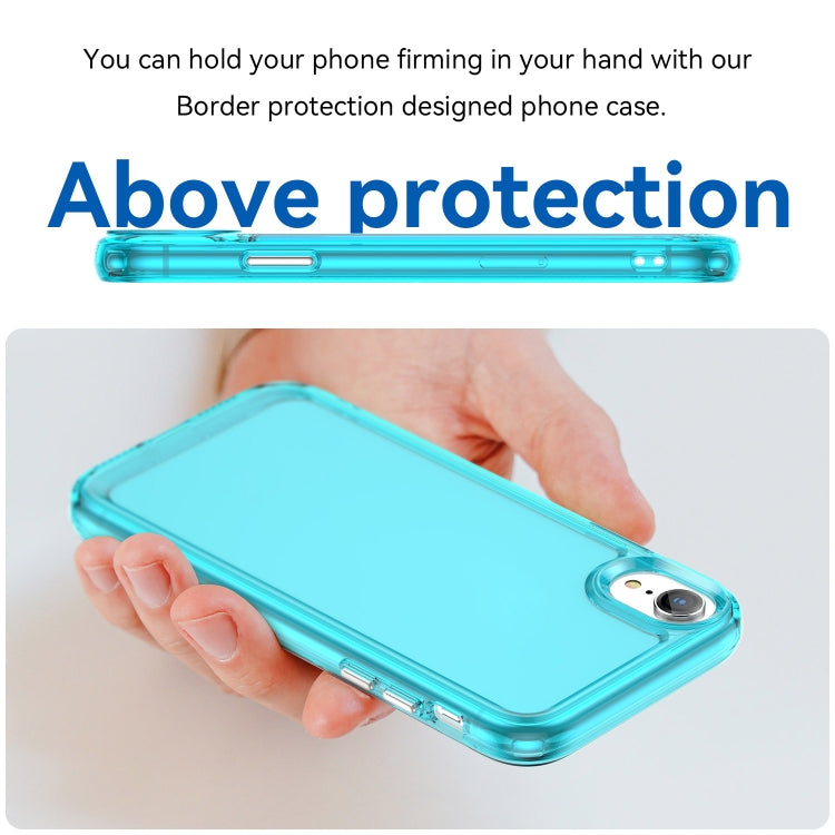 CANDY Zadný obal pre Apple iPhone XR - modrý