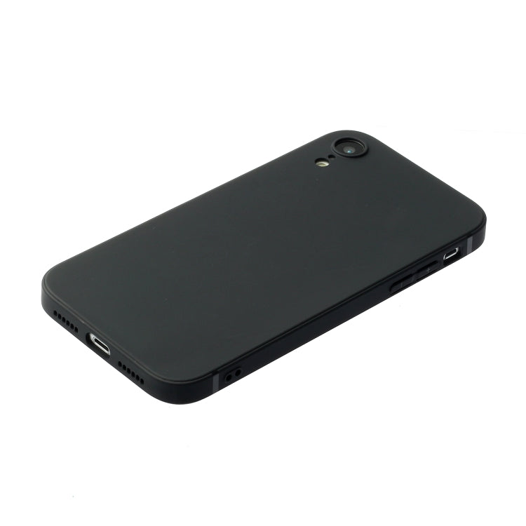 MATT Silikónový obal pre Apple iPhone XR - čierny