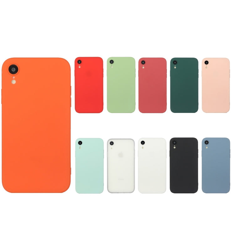 MATT Silikónový obal pre Apple iPhone XR - čierny