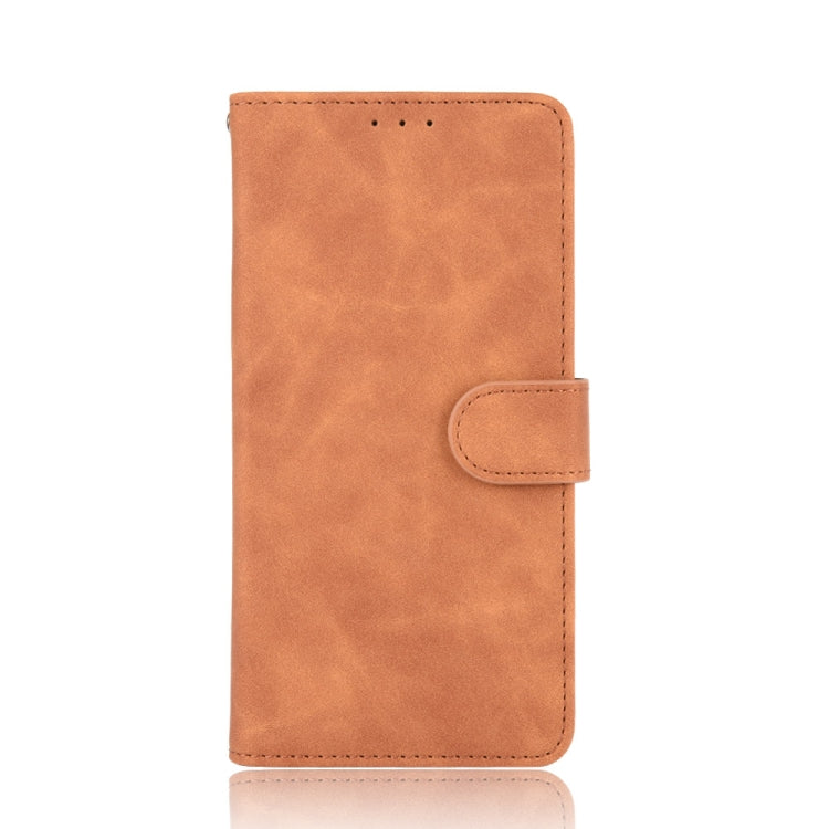 SOLID Knižkové puzdro pre Apple iPhone X / XS - hnedé