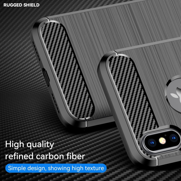 CARBON Zadný obal pre Apple iPhone X / XS - čierny