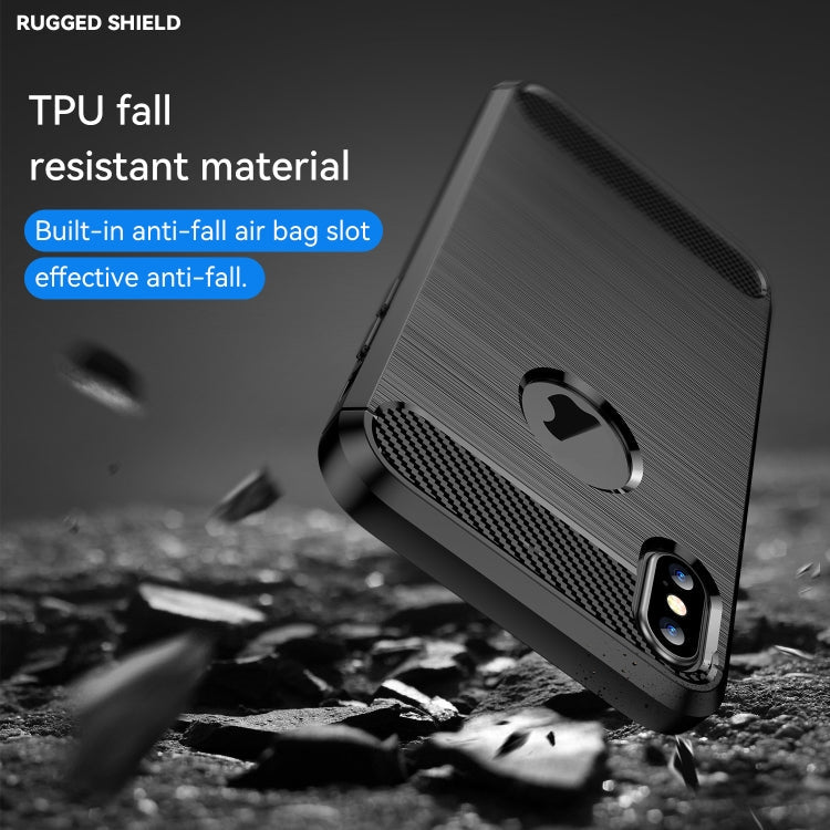 CARBON Zadný obal pre Apple iPhone X / XS - čierny