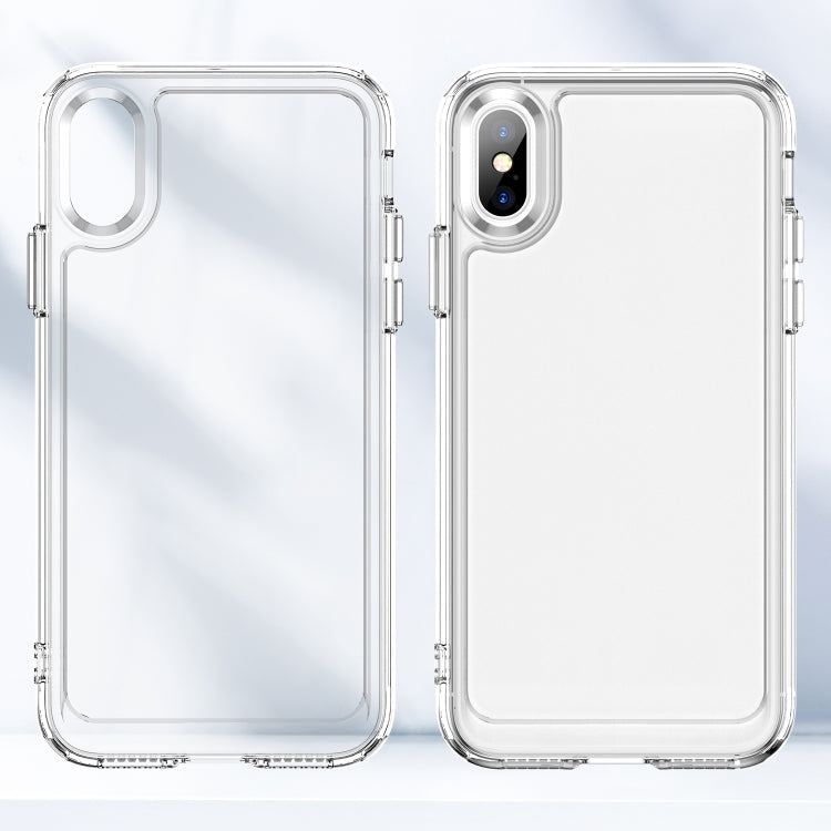 CANDY Zadný obal pre Apple iPhone X / XS - priesvitný