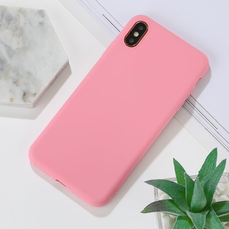 MATT Silikónový obal pre Apple iPhone X / XS - čierny