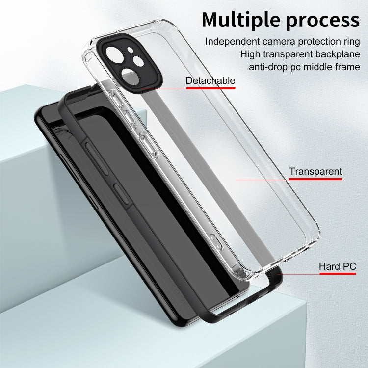 FRAME Zadný kryt pre Apple iPhone 11 - čierny