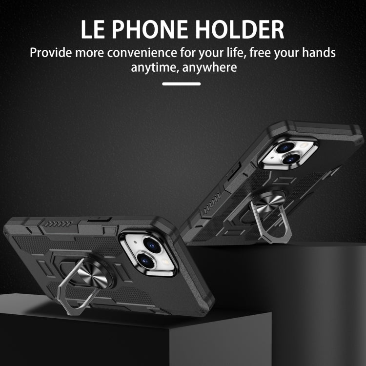 RING ARMOR Tvrdený kryt pre Apple iPhone 11 - čierny