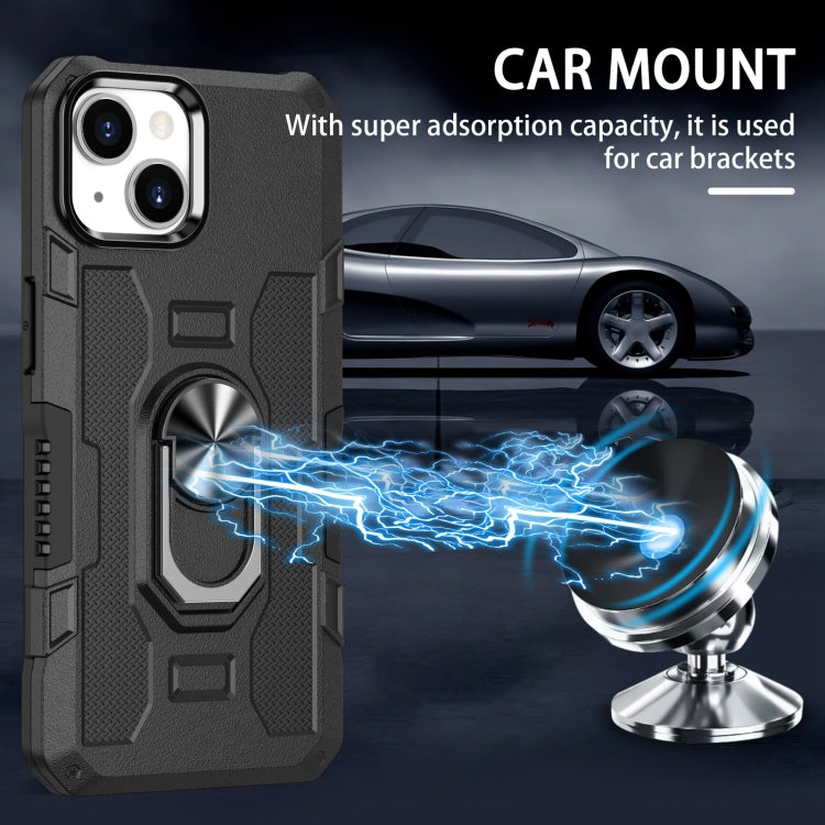 RING ARMOR Tvrdený kryt pre Apple iPhone 11 - čierny