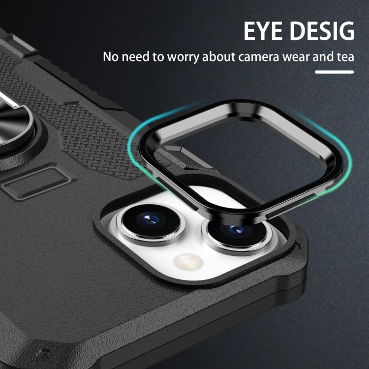 RING ARMOR Tvrdený kryt pre Apple iPhone 11 - čierny