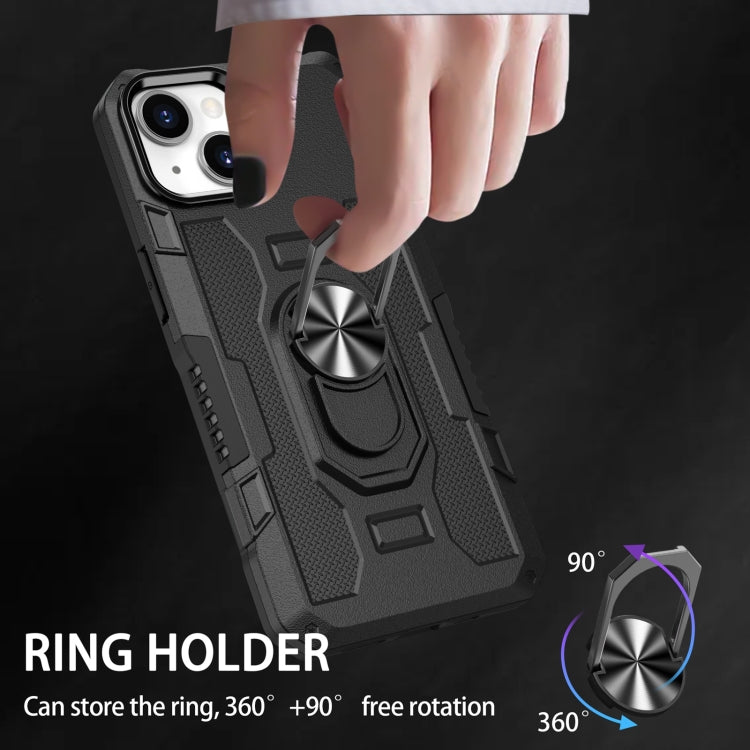 RING ARMOR Tvrdený kryt pre Apple iPhone 11 - čierny