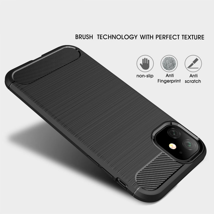 CARBON Zadný obal pre Apple iPhone 11 - čierny