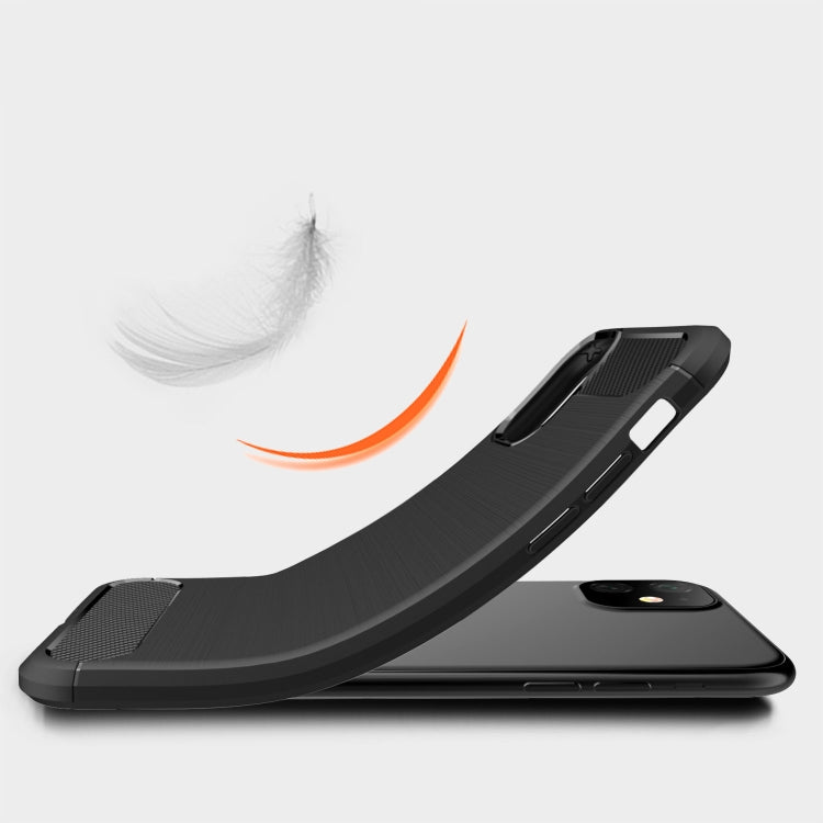 CARBON Zadný obal pre Apple iPhone 11 - čierny