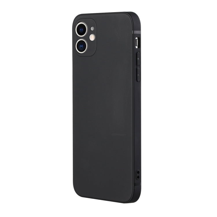 MATT Silikónový obal pre Apple iPhone 11 - čierny
