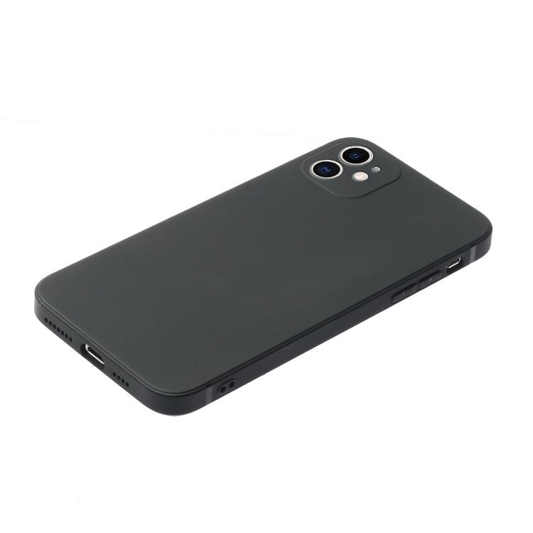 MATT Silikónový obal pre Apple iPhone 11 - čierny