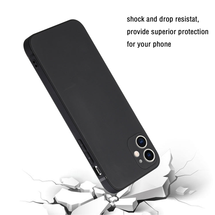 MATT Silikónový obal pre Apple iPhone 11 - čierny