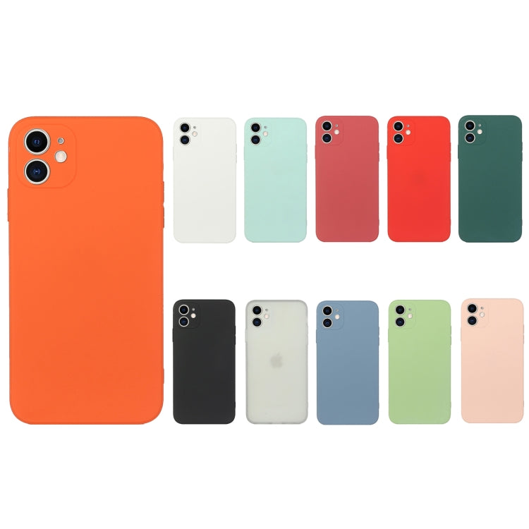 MATT Silikónový obal pre Apple iPhone 11 - čierny