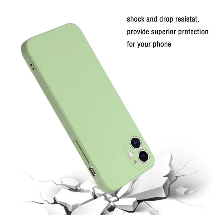 MATT Silikónový obal pre Apple iPhone 11 - zelený